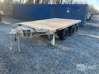 Utility Tool & Body XM1061E1 Flatbed Trailer