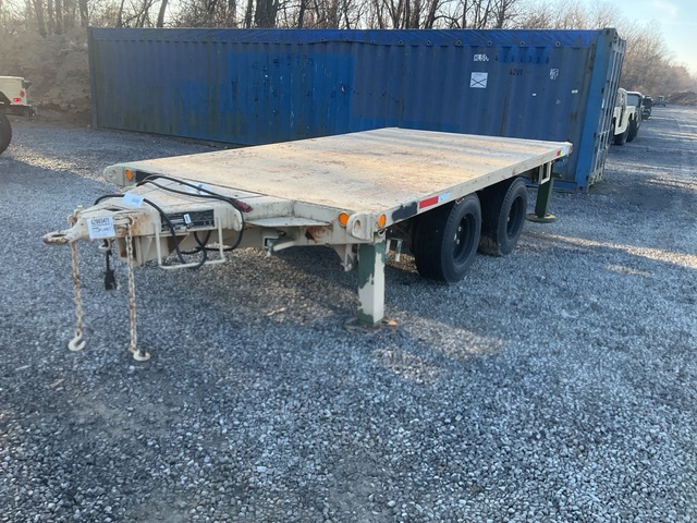 Utility Tool & Body XM1061E1 Flatbed Trailer