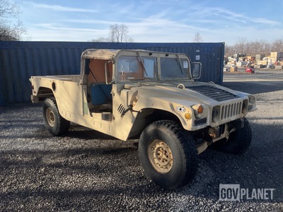 2007 AM General M1097R1 HMMWV 2 Door Soft Top w/Truck Body