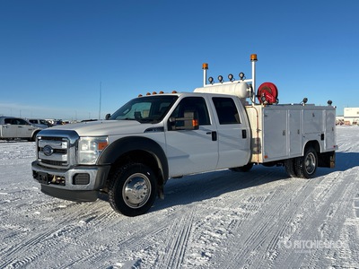 2015 Ford F-550 XLT 4x4 Crew Cab Camión Utilitario