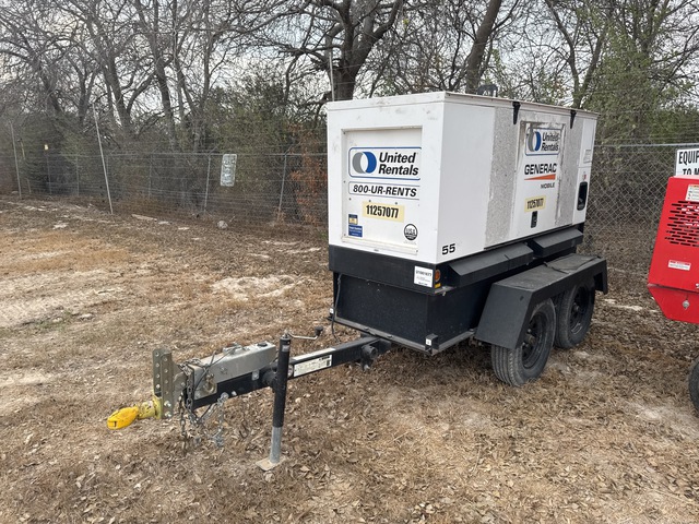2021 Generac MMG55DF4 58 kW Mobile Generator Set