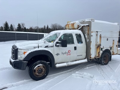 2015 Ford F-550 Super duty 4x4 Extended Cab Utiliteits vrachtwagen