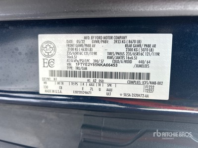 2022 Ford Transit 150 AWD Utility Truck