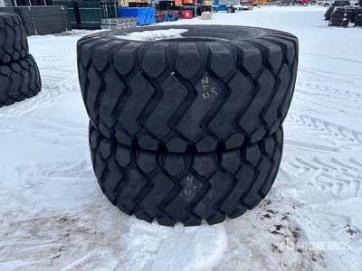 Quantity of (2) Taihao 29.5x25 E3/L3 Tires (Unused)