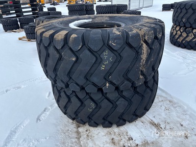 Quantity of (2) Taihao 29.5x25 E3/L3 Tires (Unused)