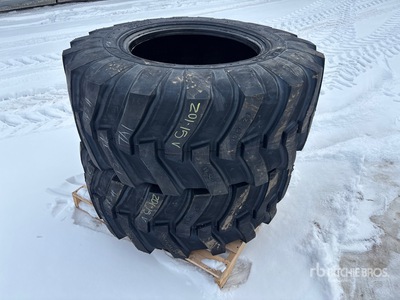 Quantity of (2) Taihao 19.5L-24 R4 Tires (Unused)