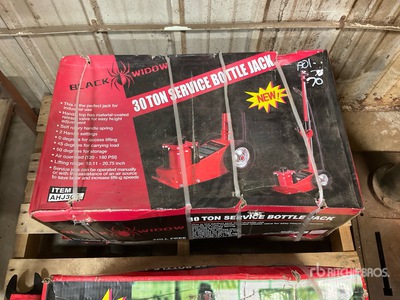 Black Widow 30 Ton Service Bottle Jack (Unused)