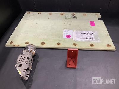 (1) Mounting Plate, (14) Mounting Brackets (1) Actuator & Assorted Items