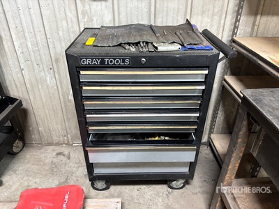 Gray Tools 2 ft 3 in 7-Drawer Caja de herramientas