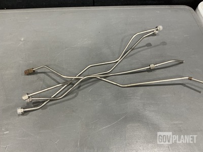 (4) 75679F91 Bent Metallic Tubes