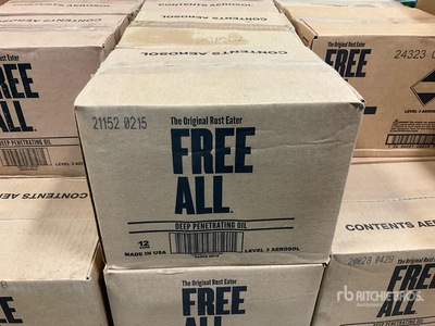 Quantity of (7) Boxes of Free All Deep Penetration Oil