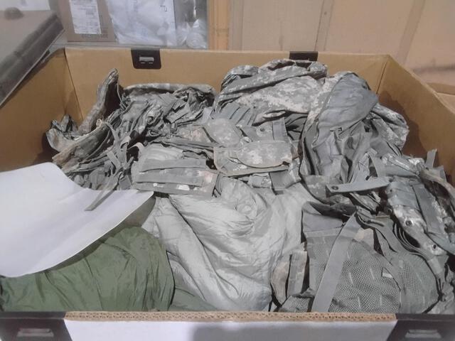 Mixed Military Surplus Gear&ndash;ACU/OCP Rucks, Assault Packs, Mag Pouches, Bivy Covers & Field Equip