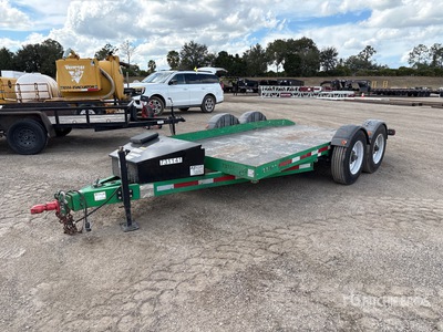 2016 E-Z EZ1480 14 ft T/A Ground Load Trailer