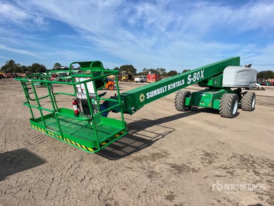 2016 Genie S-80X 4WD Diesel Nacelle Télescopique