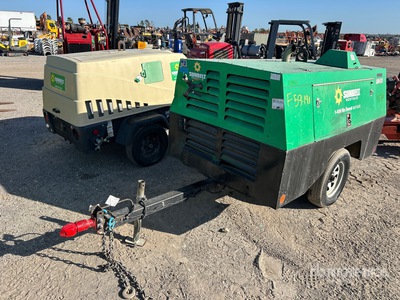 2016 Sullivan D185PDZSB 185 cfm Mobile Luftkompressor