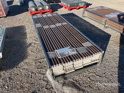 Quantity of (100) 3D WPC Wood Wall Panels