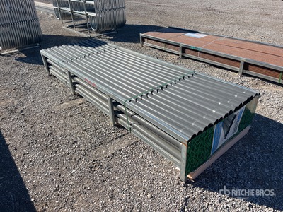 Quantity of (68) 9ft 10in x 2.48 in Grey UPVC Rigid Non Metallic Conduit (Unused)