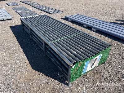 Quantity of (58) 9 ft 8in x 3 in Grey UPVC Rigid Non-Metallic Conduit (Unused)