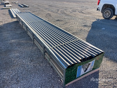 Quantity of (58) 19.8 ft x 3 in Grey UPVC Rigid Non-Metallic Conduit (Unused)