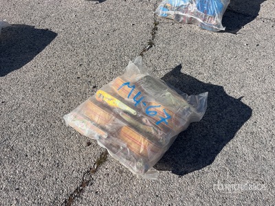 Quantity of (10) 33 ft x 2.4 in Yellow Heavy Duty Ratchet Straps