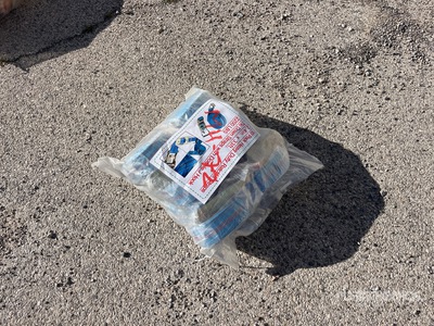 Quantity of (10) 33 ft x 2.4 in Blue Heavy Duty Ratchet Straps