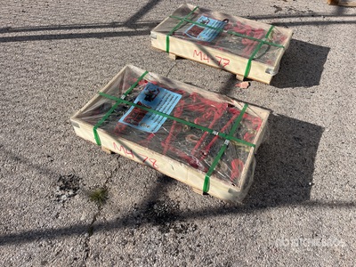 Quantity of Heavy-Duty Ratchet Load Binders and Chains Set