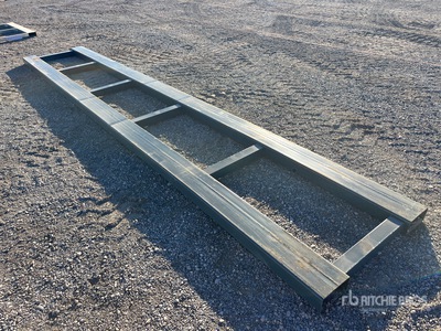 3 ft x 19 ft Metal Pallet Forklift Thickening