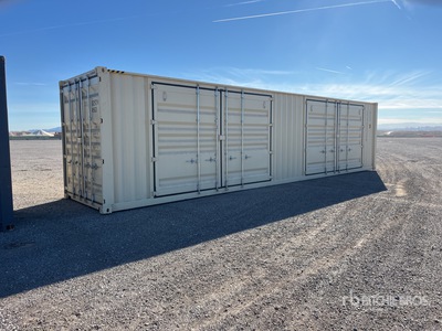 2025 40 ft High Cube Multi-Door Contenedor de almacenamiento