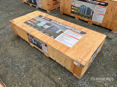 StanForge MS1020B 10 ft x 20 ft Metal Garage (Unused)