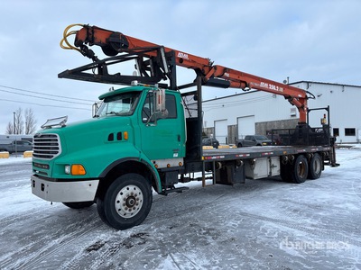 2003 Atlas 250.2 3000 kg Articulated Boom on 2004 Sterling LT9500 6x4 Kranwägen