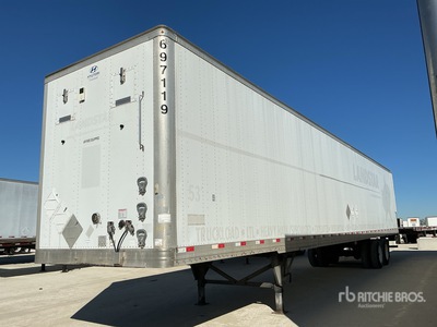 2016 Hyundai 53 ft x 102 in T/A Remolque de furgoneta