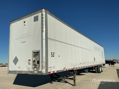 2014 Vanguard VXP 53 ft x 102 in T/A Remorque fourgon