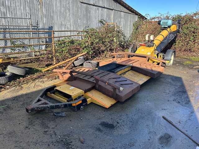 Convey-All DOH-1426-SC x 26 ft Portable Transfer Truck Unloader Conveyor