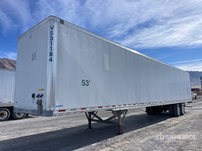 2006 Vanguard VIP Maxcube 53 ft x 102 in T/A Van Trailer