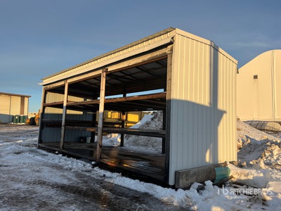 Skid Mounted Storage Schuur