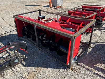 2026 Raytree RHSB72 72 in Hydraulic Control Skid Steer Snowblower (Unused)