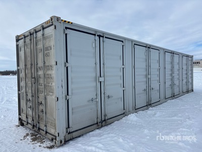 2025 40 ft High Cube Multi-Door Storage Container