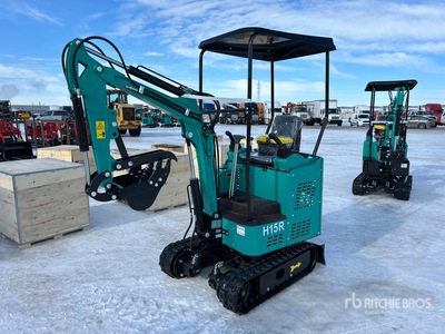 2026 CFG H15R Mini Excavator (Unused)