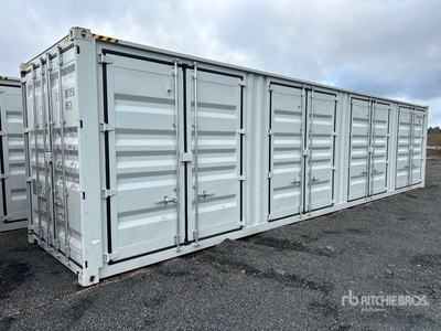 2025 40 ft High Cube Multi-Door Storage Container