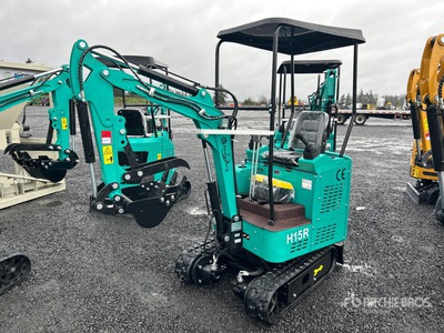 2026 CFG H15R Mini Excavator (Unused)