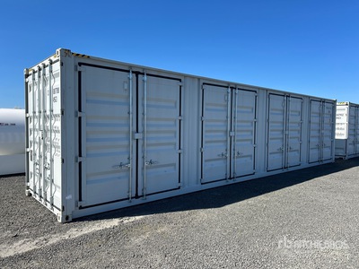 2026 40 ft High Cube Multi-Door Storage Container