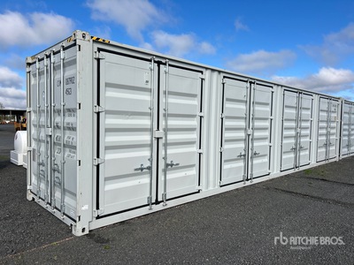 2025 40 ft High Cube Multi-Door Contenedor de almacenamiento