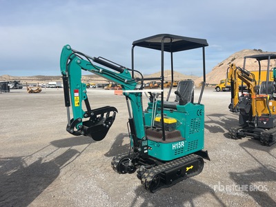 2026 CFG H15R Mini Excavator (Unused)