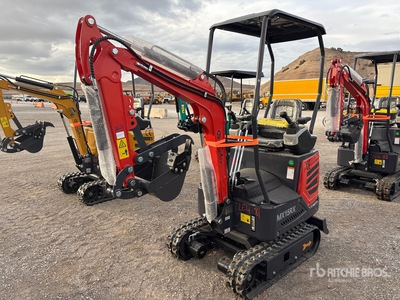 2025 CFG MX15RX Mini Excavator (Unused)