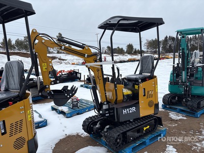 2026 CFG H12R Mini Excavator (Unused)
