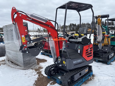 2025 CFG MX15RX Mini Excavator (Unused)