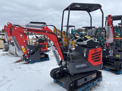2025 CFG MX15RX Mini Excavator (Unused)