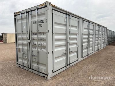 2025 40 ft High Cube Multi-Door Storage Container