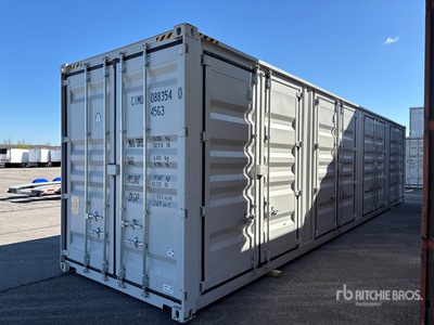 2026 40 ft One-Way High Cube Multi-Door Storage Container
