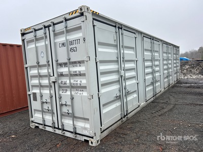 2026 40 ft High Cube Multi-Door 40 ft One-Way High Cube Multi-Door Conteneur de stockage